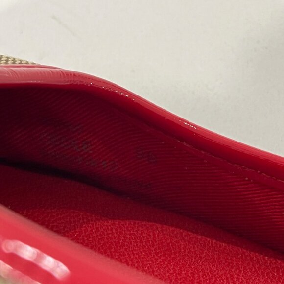 Coach Red with Logo Ballet flats 9 B - Picture 10 of 10